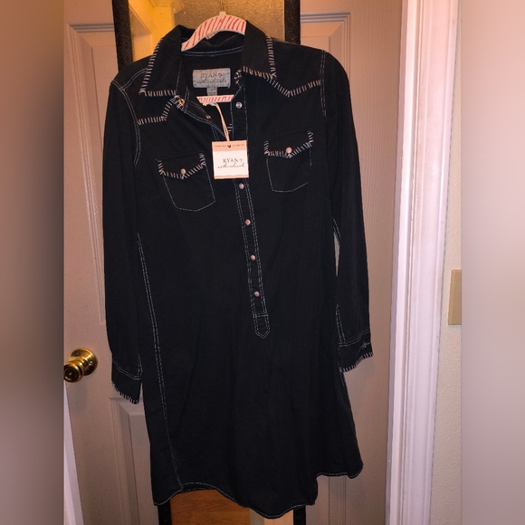 Ryan Michaels Western Style Dress - Picture 2 of 4